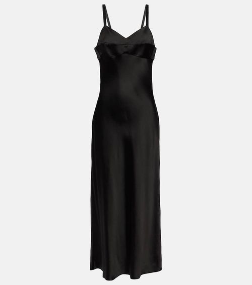 Joely satin slip dress