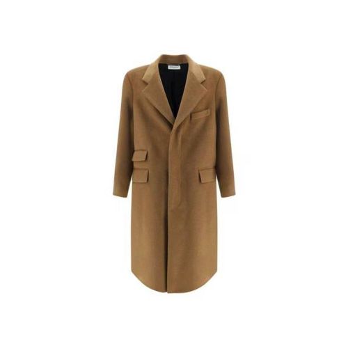 Wool Coat — Brown