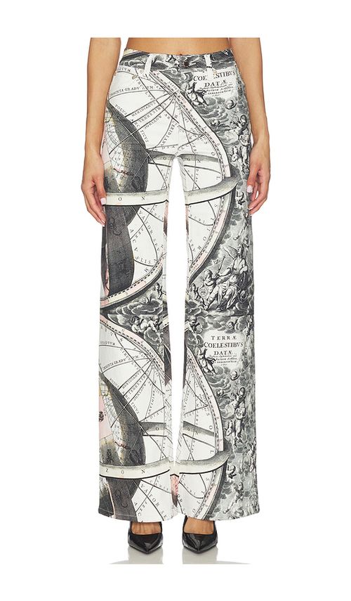 Alice + Olivia Chic Full Length Jean in Divine Horizons. 24 also , 26, 27, 28