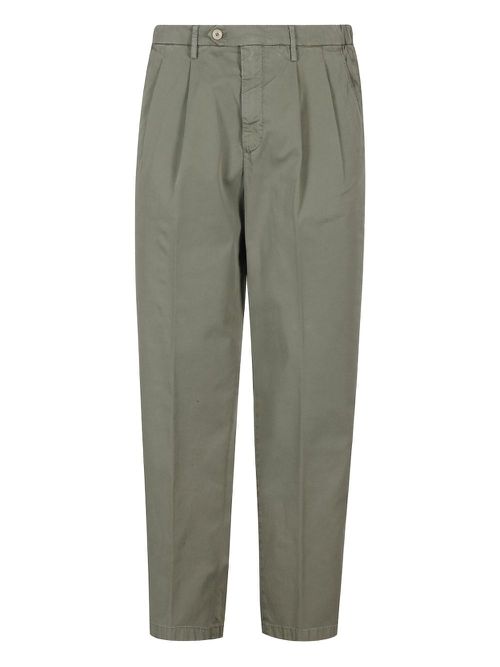 Imperia pleated trousers - Green