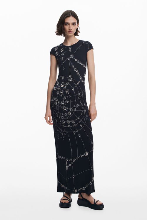 Tyler McGillivary woven midi dre