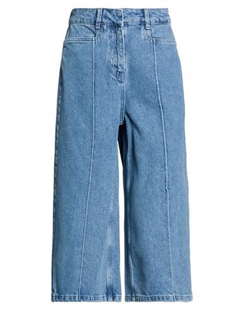 Woman Jeans Blue Size 36 Cotton, Recycled cotton