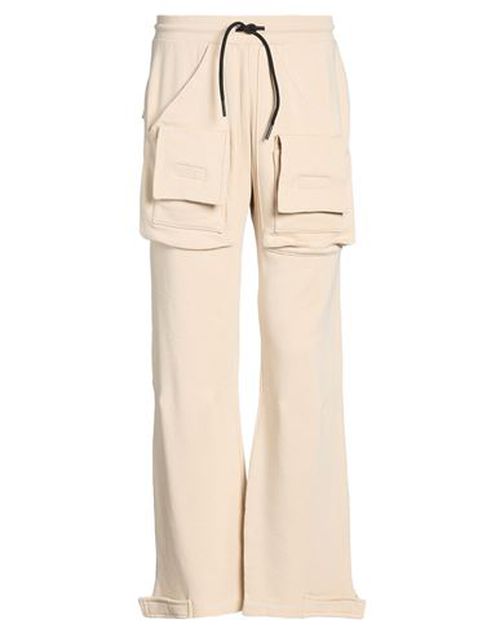 Man Pants Beige Size L Cotton