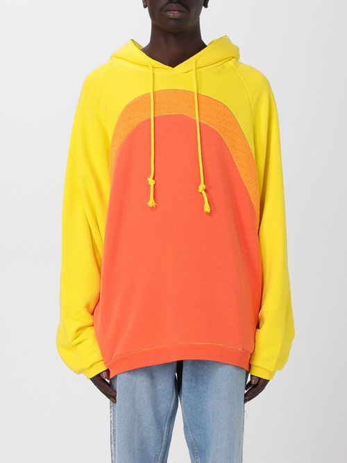 Sweatshirt Men color Orange