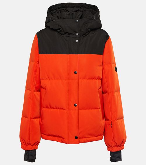 Hooded ski jacket