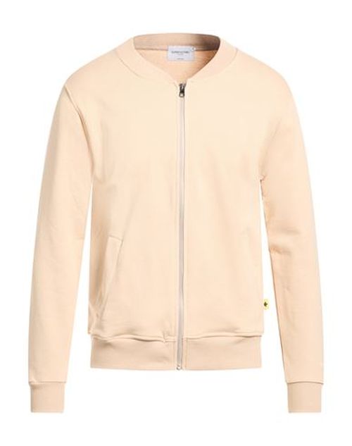 Man Sweatshirt Beige Size M Cotton