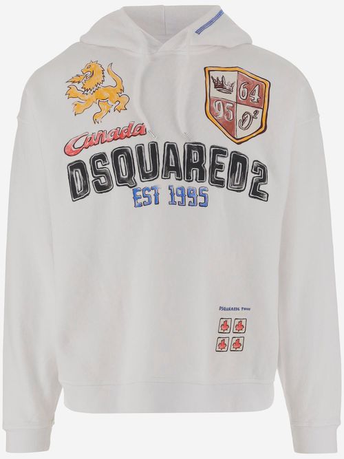 Cotton Sweatshirt With Print