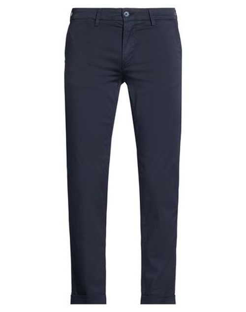 Re_hash Man Pants Navy Size 30 Cotton, Elastane