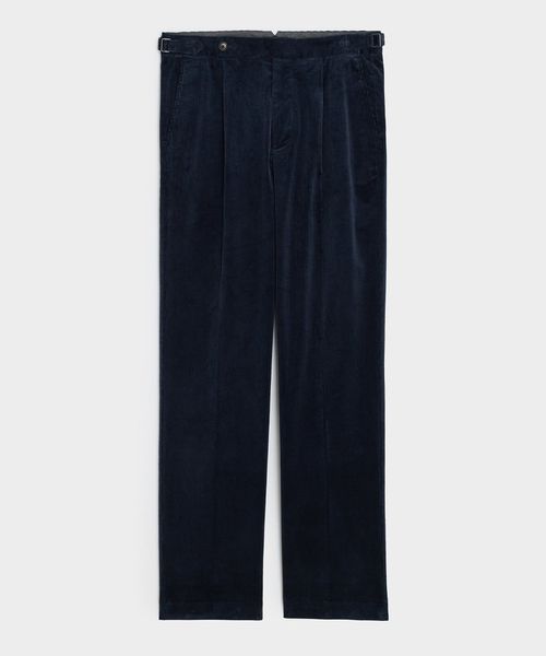 Italian Corduroy Side Tab Trouser