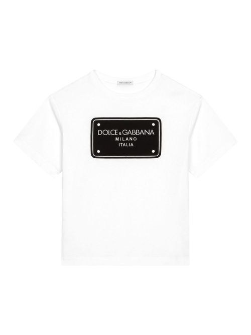 Logo-tag T-shirt - White