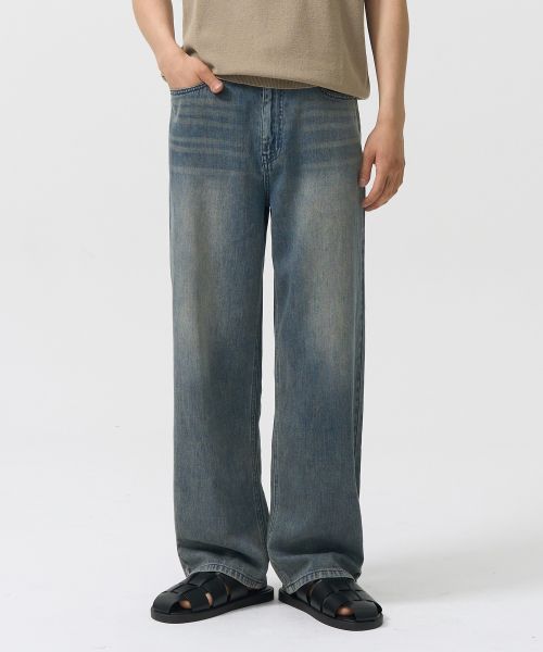 SL01 Summer Denim Wide Pants
