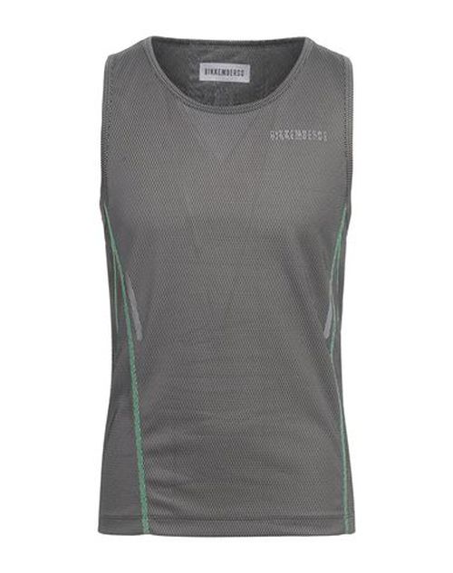 Bikkembergs Man Tank top Black Size M Polyester