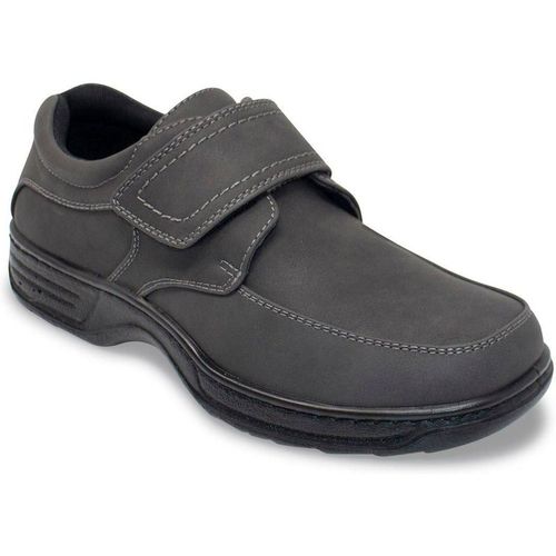 Touch Fasten Wide Fit Shoe With Gel Pad