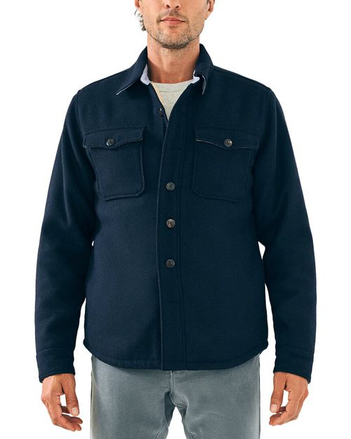 High Pile Fleece Lined Wool-Blend Pullover