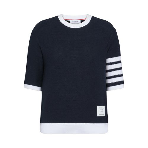 Textured 4-bar Tee T-shirt