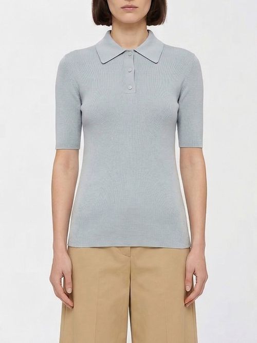 Polo Shirt Woman color Sky