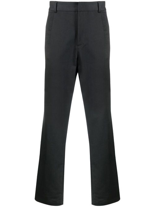 Module straight-leg trousers - Black