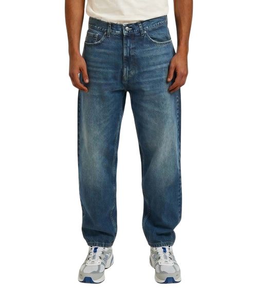 Blue Mid Rise Jeans