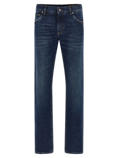 Logo Plaque Jeans