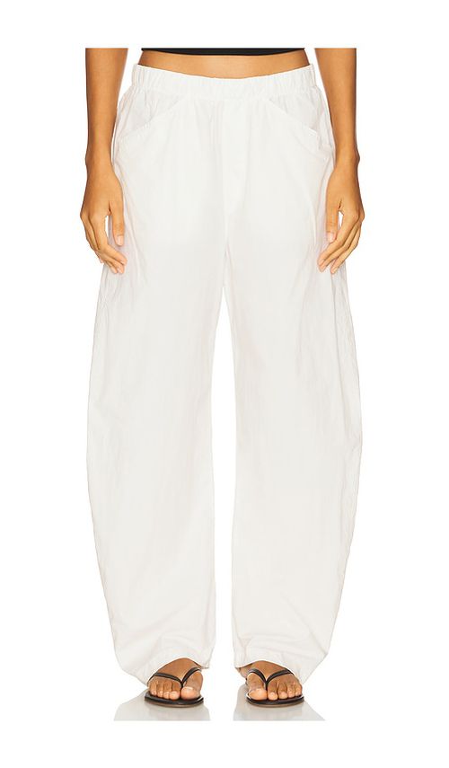 COTTON CITIZEN Santorini Trouser in Ivory. M. Also in