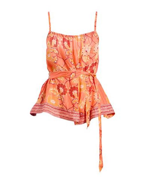 Woman Top Apricot Size 0 Silk