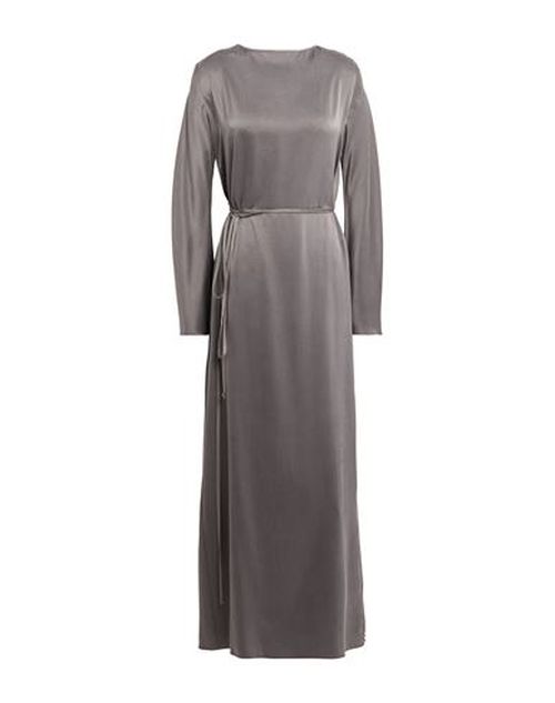 Chocolat Woman Maxi dress Grey Size 2 Silk