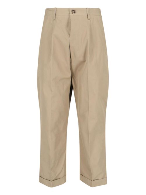 Men's Light & Natural Cotton Trousers