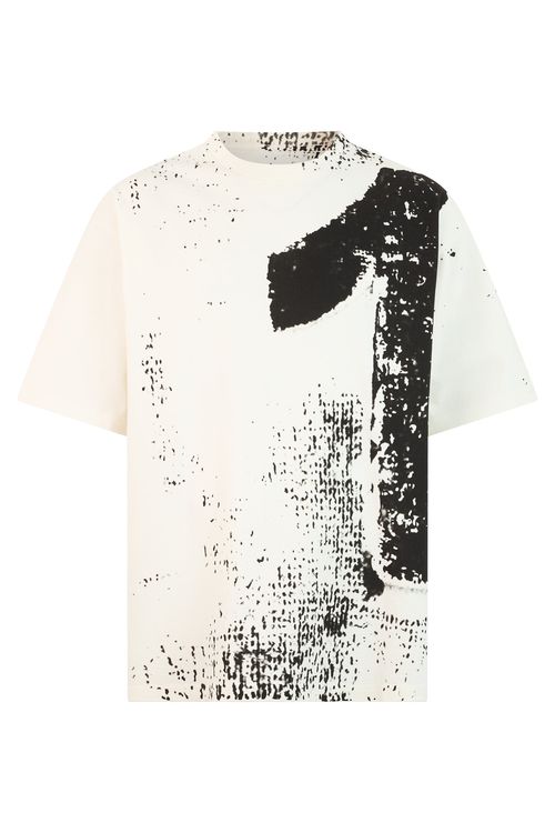 Short Sleeve Cotton Graphic T-Shirt for Men