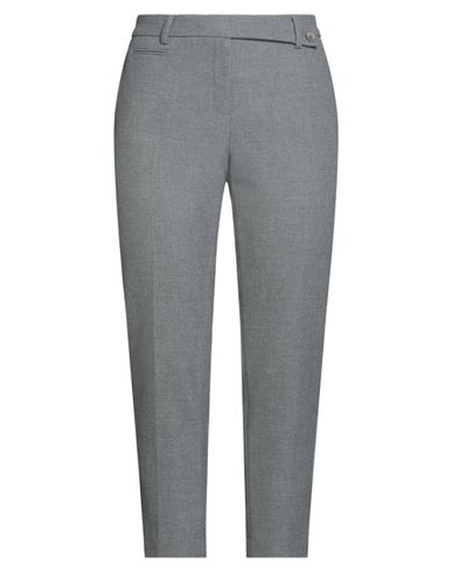 Woman Pants Grey Size 16 Polyester, Viscose, Wool, Elastane