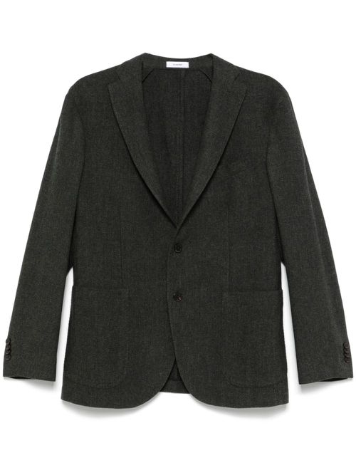 Single-breasted blazer - Green