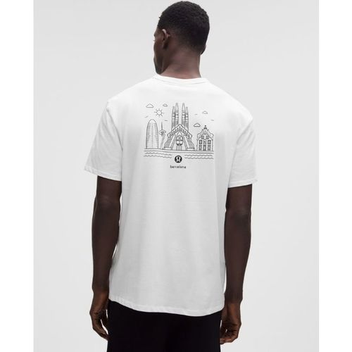 Lululemon – Men's Cotton Jersey T-Shirt Barcelona – Color Black – Large