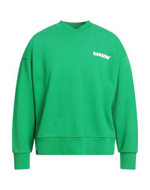 Man Sweatshirt Green Size XL Cotton