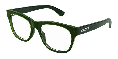 Gucci GG1796O 004 Men's Eyeglasses Green Size 52 - Blue Light Block Available