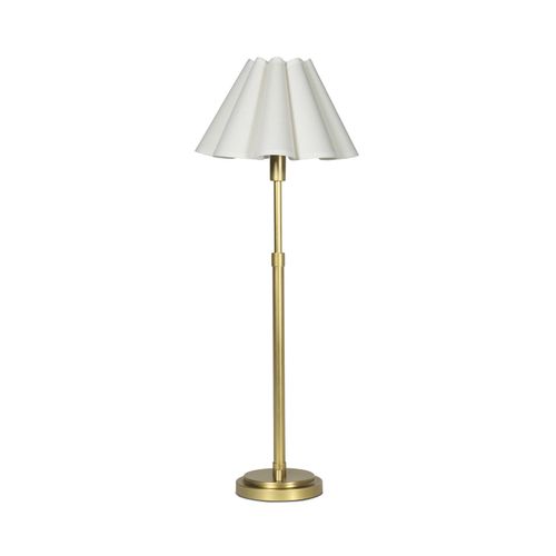 Natural Brass Buffet Lamp from the Polly Collection