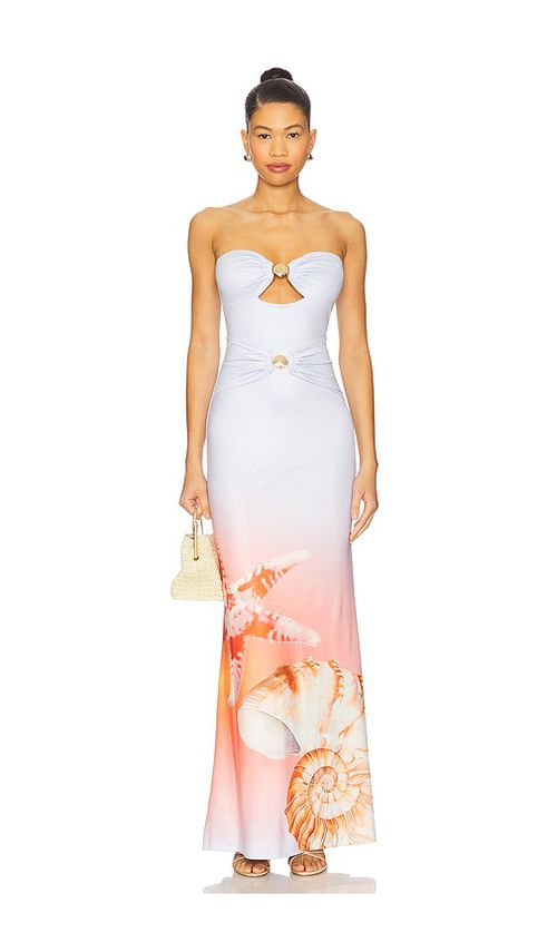 Runaway The Label Kleo Maxi Dress in Blue.  XS. Also in L