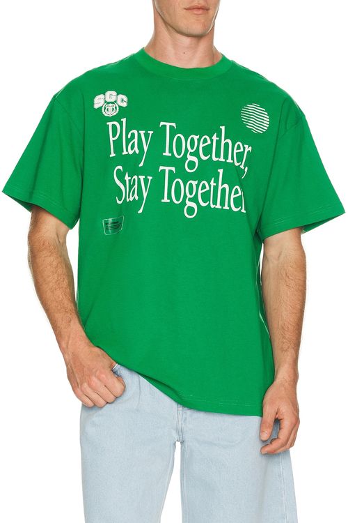 Students Golf Stay Together Tee in Green - Green. L also in M, S, XL/1X