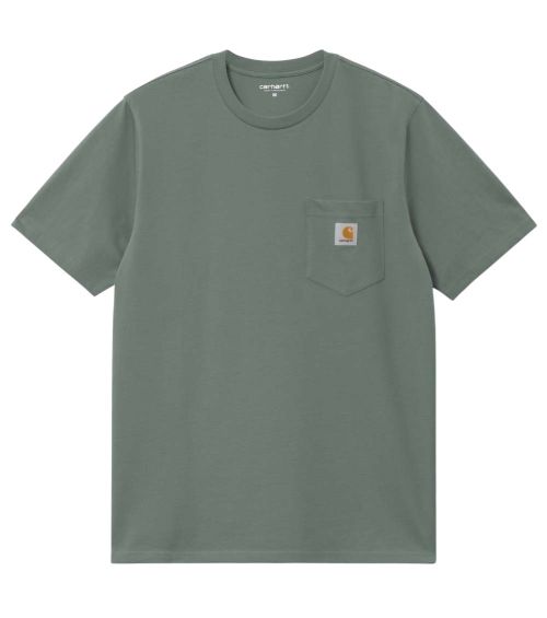 Dark Green COTTON T-SHIRT WITH LOGO