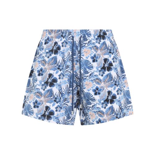 Multicolor Floral Swim Shorts