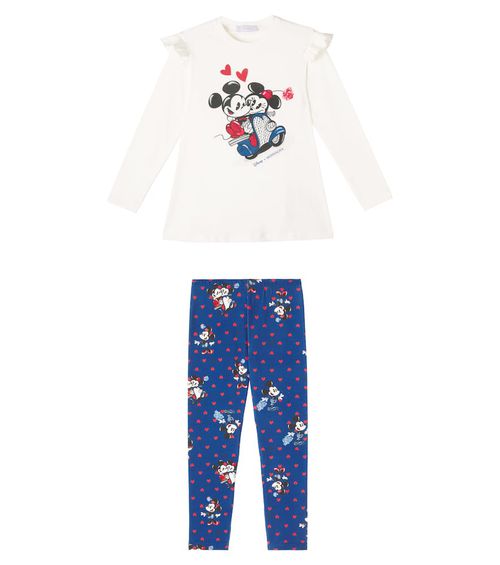 X Disney T-shirt and leggings set