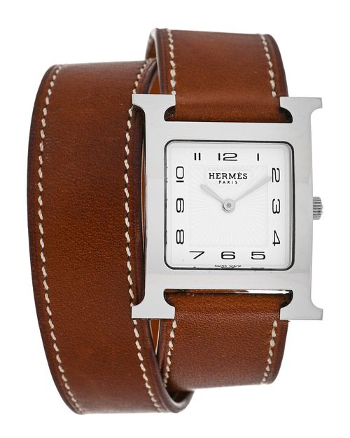 Stainless Steel Heure H Hour Double Tour Quartz Watch (Authentic Pre-  Loved)