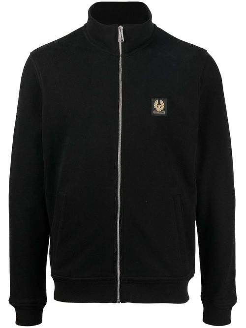 Zip-fastening sweatshirt - Black