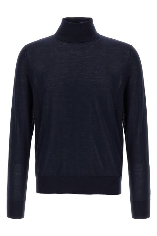 'D2' Turtleneck Sweater