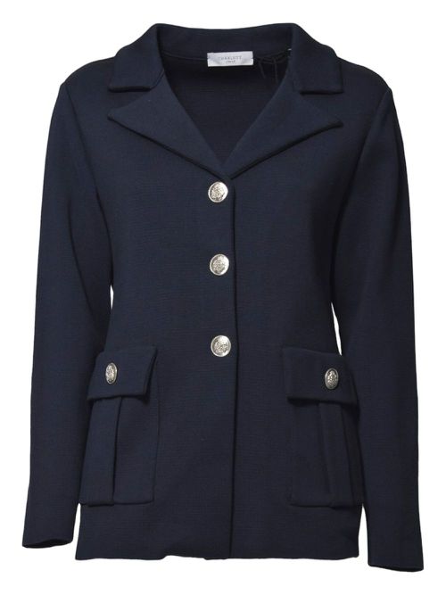 Cotton blazer - Blue