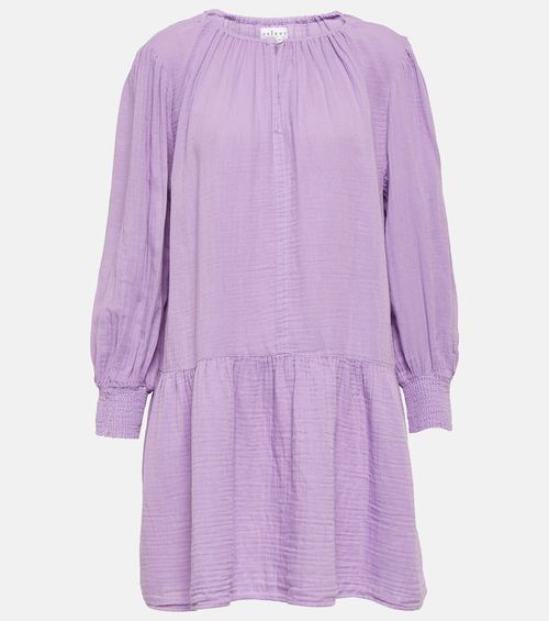 Velvet Viviana cotton mini dress