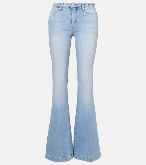 Tropea high-rise flared jeans