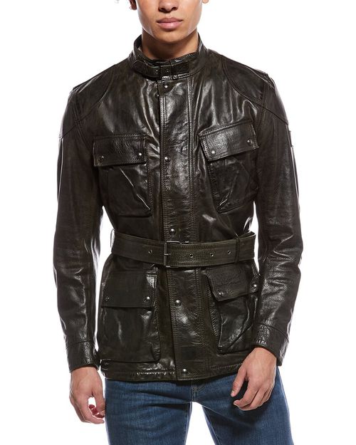 Legacy Trialmaster Leather Panther Jacket