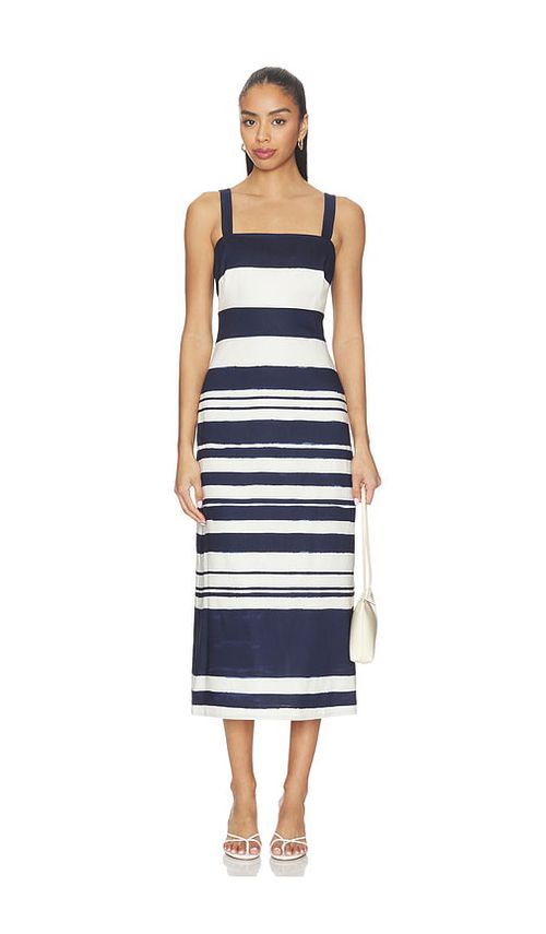 Veronica Beard Ella Dress in Navy,White. - 00 also , 10, 2, 4