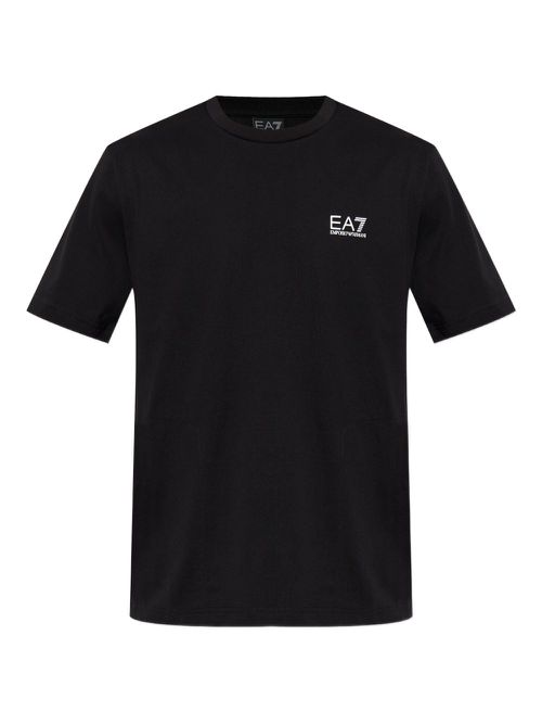 Logo-print T-shirt - Black