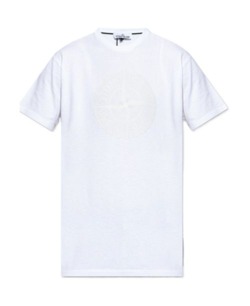 Compass-print cotton T-shirt