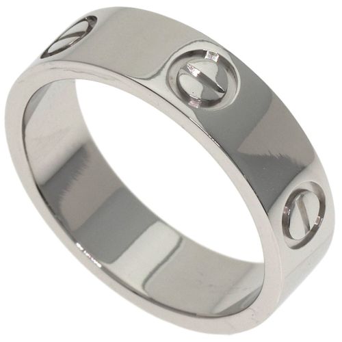 Cartier Love Platinum 950 Band Ring Pre-Owned